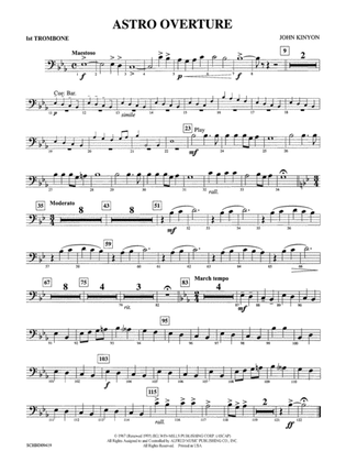 Astro Overture: 1st Trombone