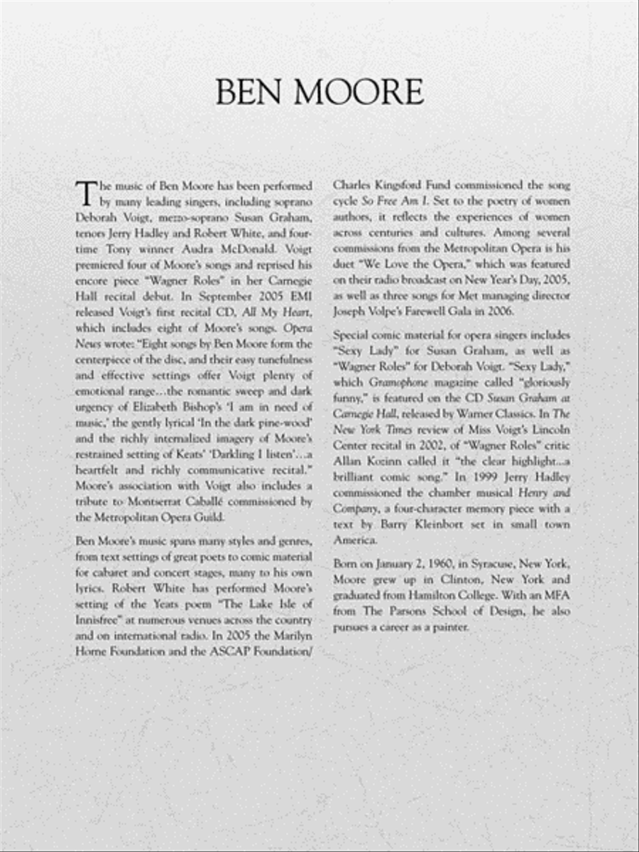 14 Songs High Voice scores gallery preview page 3
