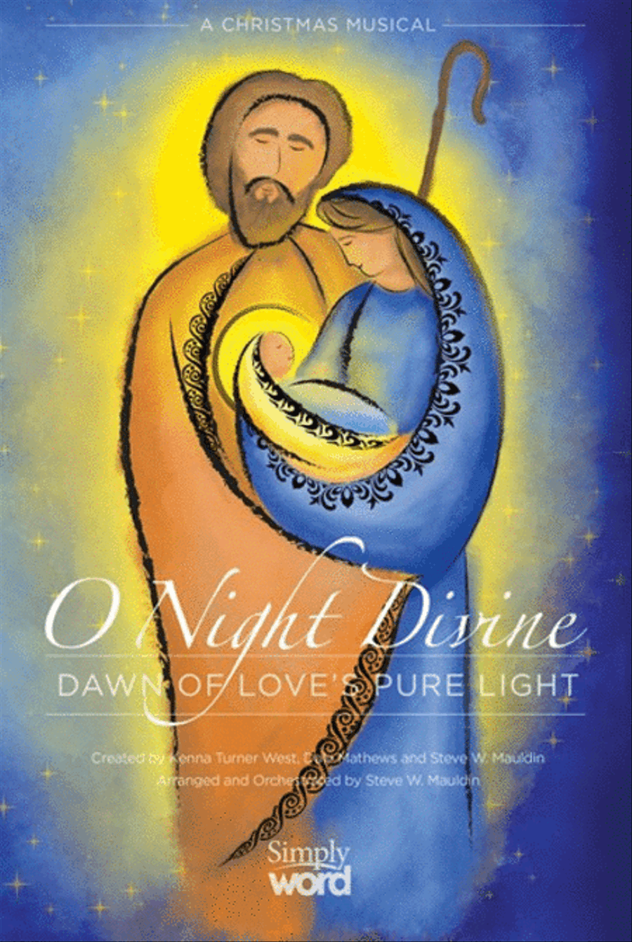 O Night Divine - Accompaniment CD (Split) 4-Part scores gallery preview page 1
