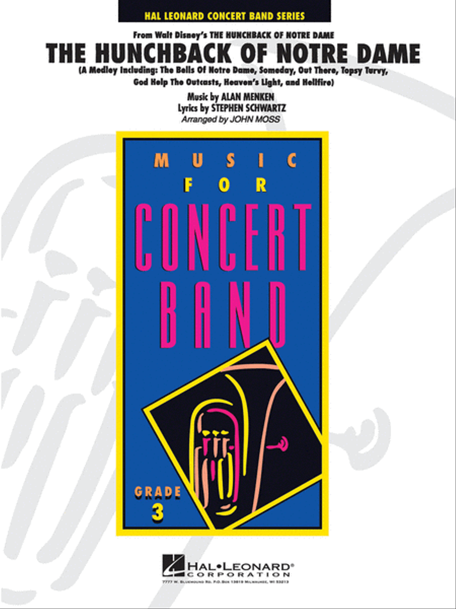 The Hunchback of Notre Dame (Medley) Concert Band scores gallery preview page 1