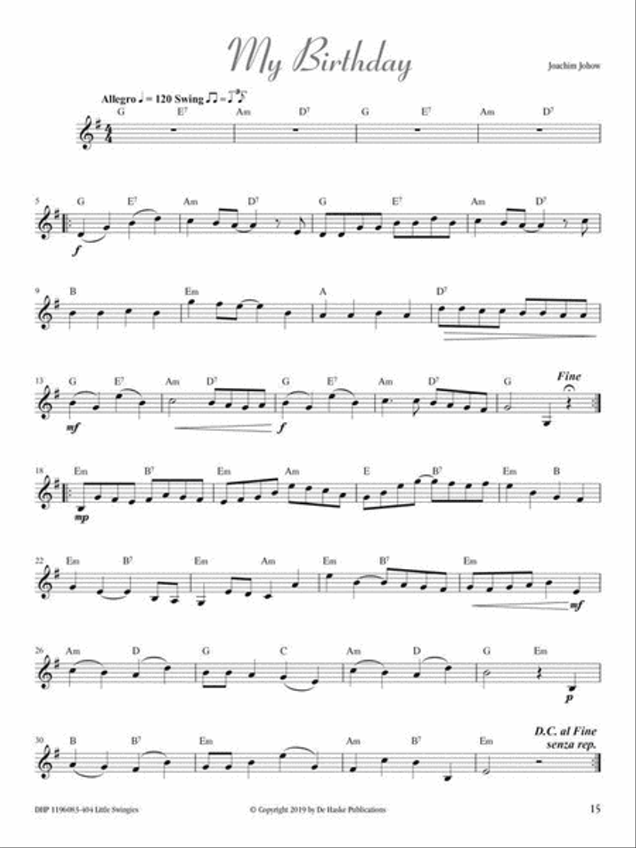 Little Swingies Little Swingies Violin Solo scores gallery preview page 3