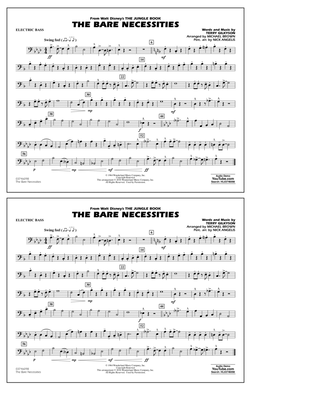 Book cover for The Bare Necessities (from The Jungle Book) - Electric Bass