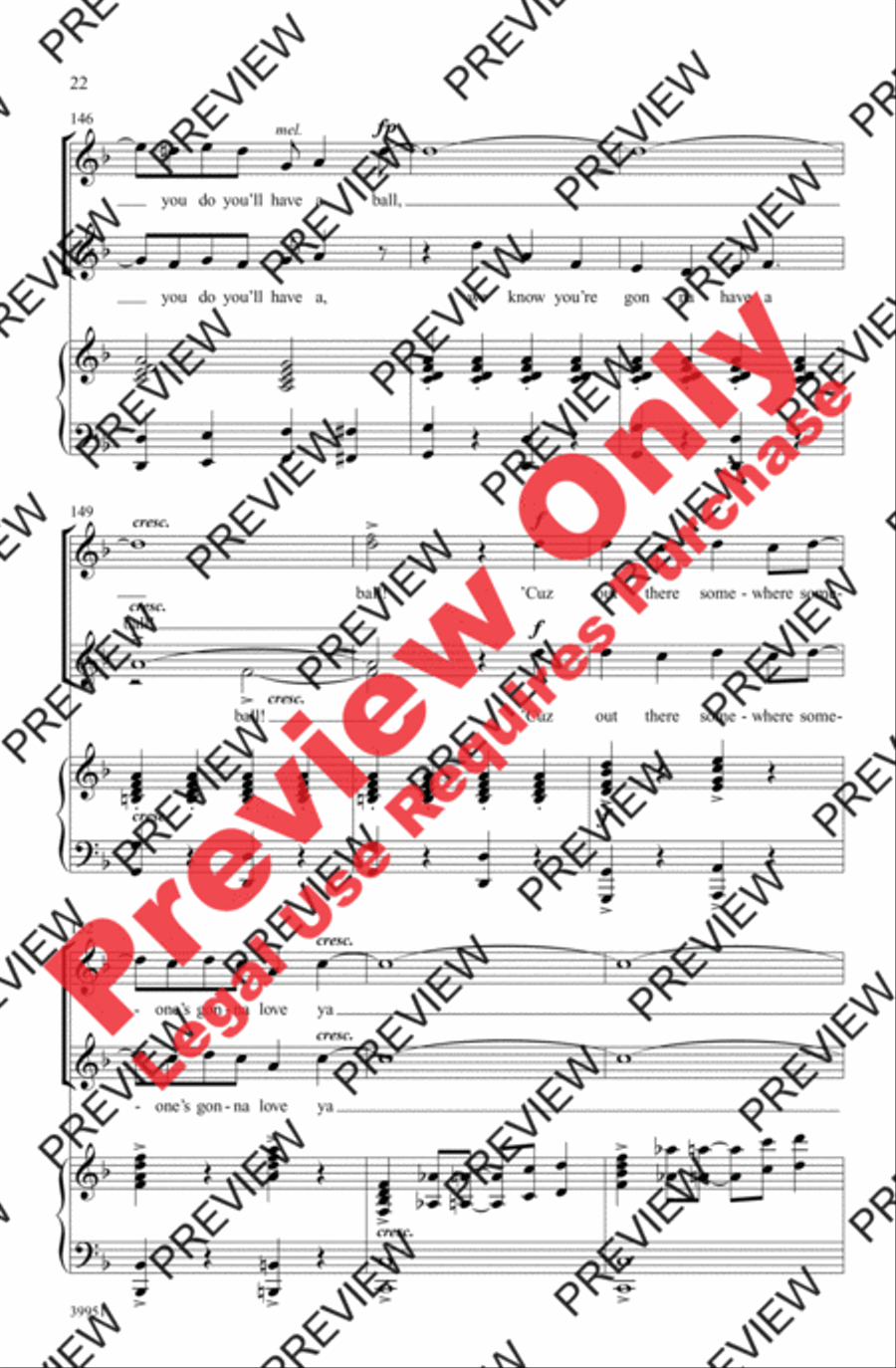 Honk! - SoundTrax CD (CD only) Choir scores gallery preview page 21