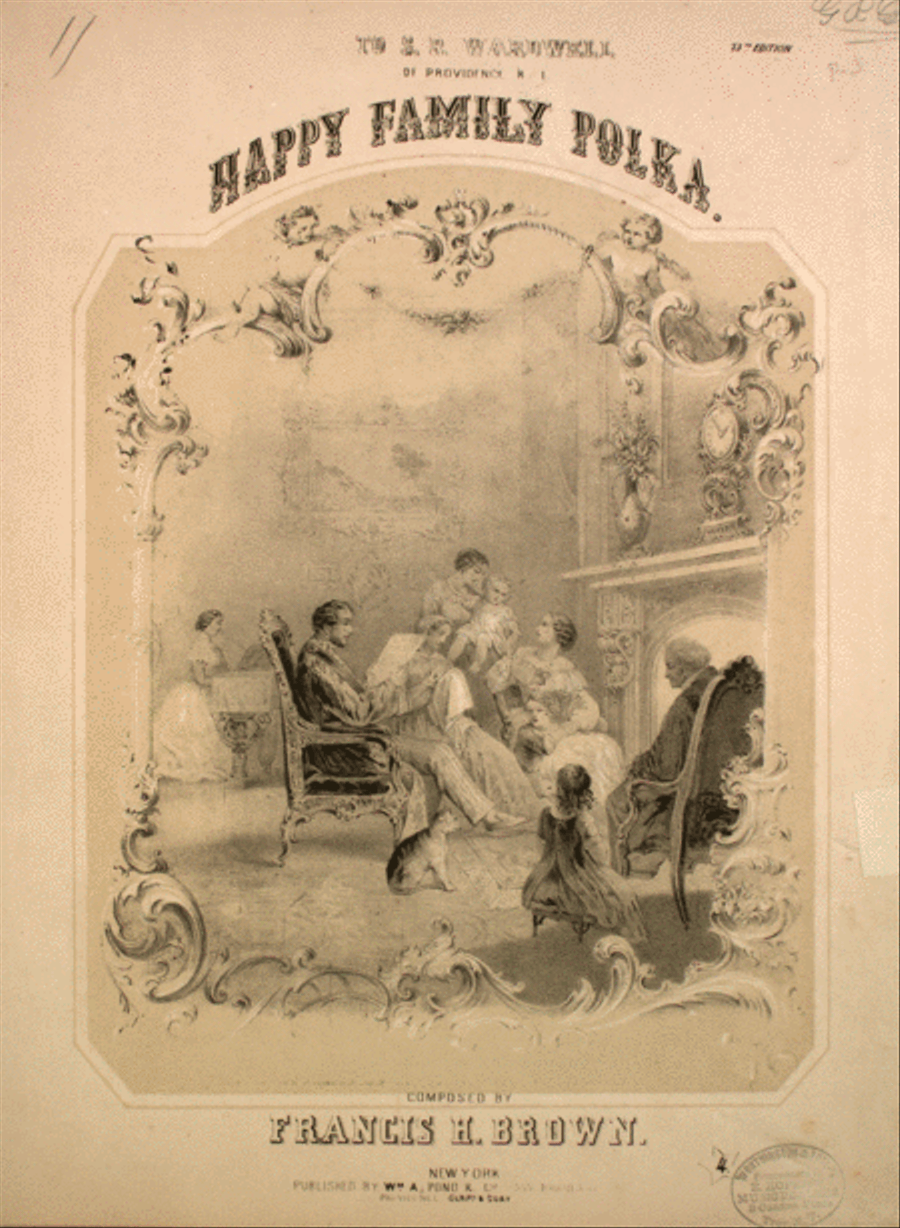 Happy Family Polka Piano Solo scores gallery preview page 1