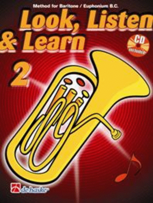 Book cover for Look, Listen & Learn 2 Baritone / Euphonium BC