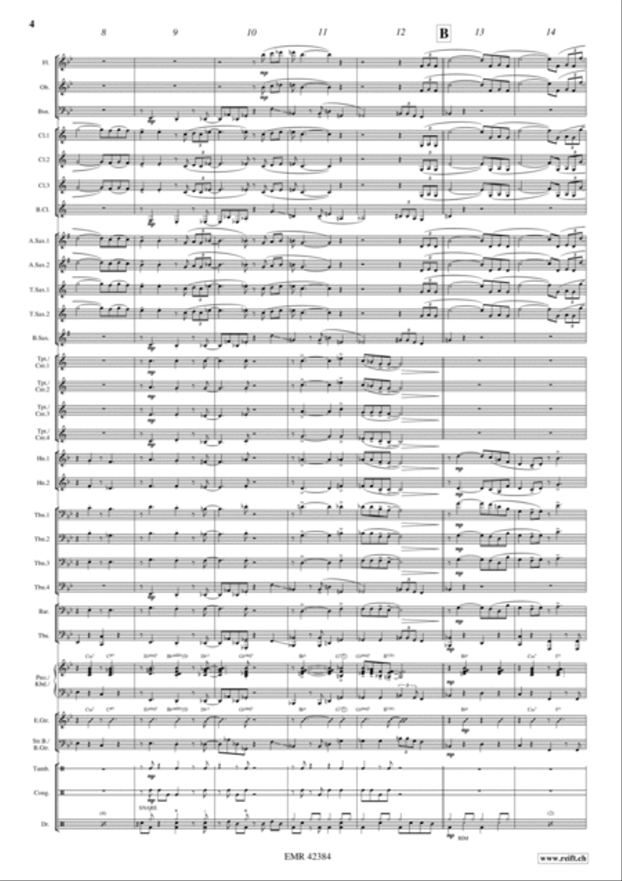 Makin' Whoopee Concert Band scores gallery preview page 4