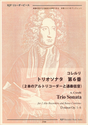 Trio Sonata D minor Op. 1, no. 6