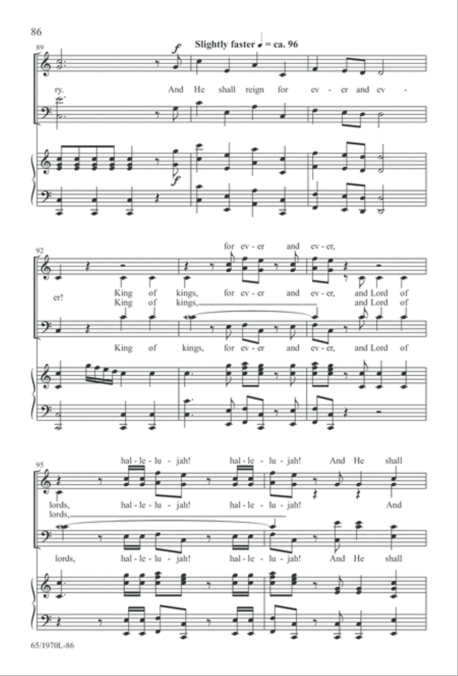 A Great and Mighty Wonder 4-Part scores gallery preview page 87