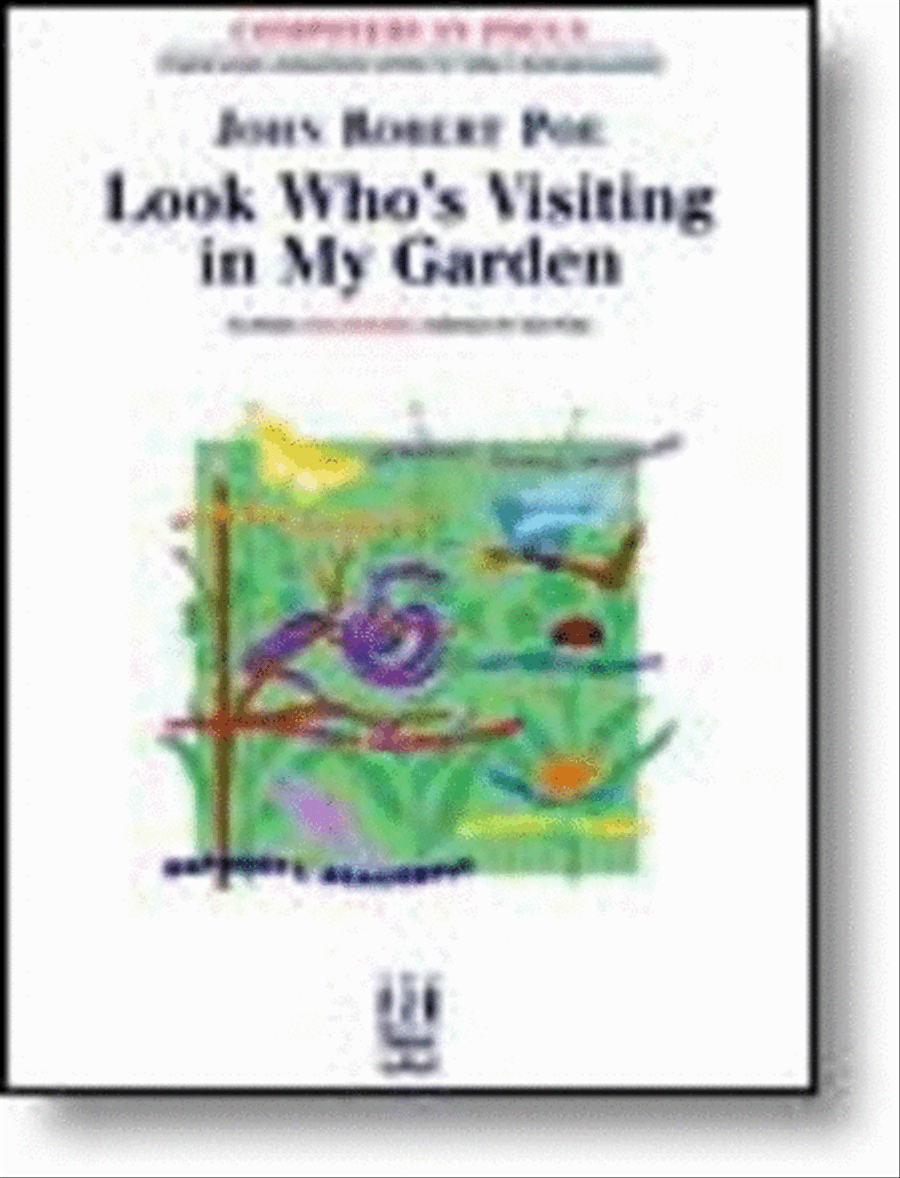 Look Who's Visiting in My Garden Easy Piano scores gallery preview page 1