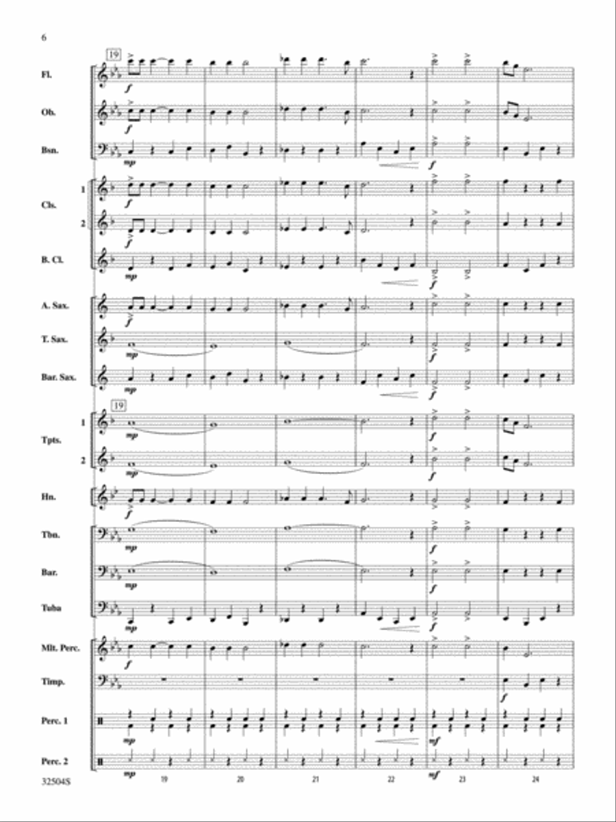 Rocky Top Concert Band scores gallery preview page 5
