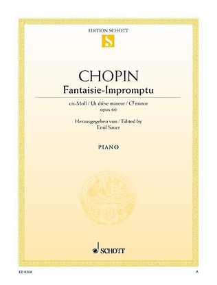 Book cover for Fantasie-Impromptu in C-sharp Minor, Op. 66 (posth.)