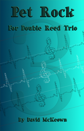 Book cover for Pet Rock, a Rock Piece for Double Reed Trio