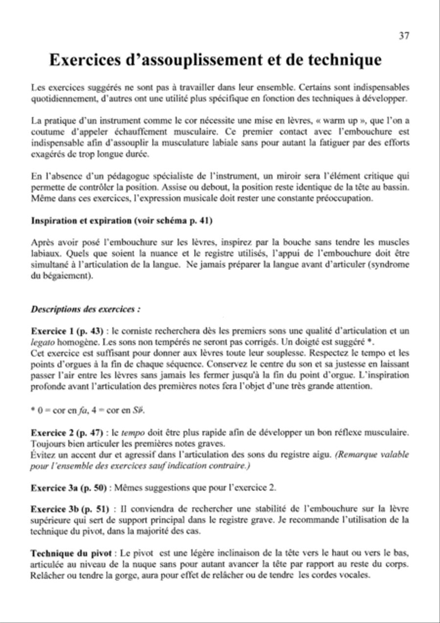Treatise-Method and Exercises & 21 Etudes Horn scores gallery preview page 8