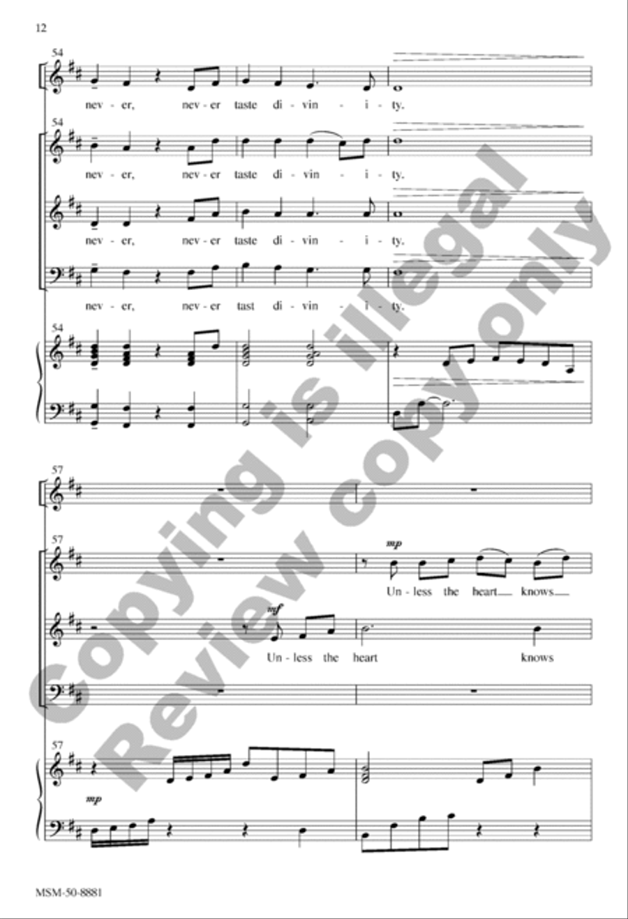Pentecost (Choral Score) 3-Part scores gallery preview page 11
