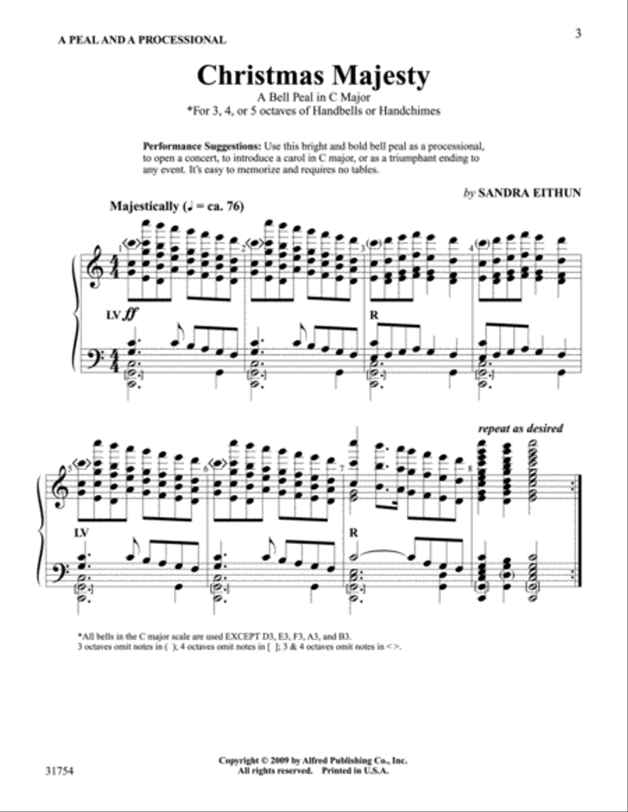 Stocking Stuffers for Handbells Handbell Choir scores gallery preview page 2