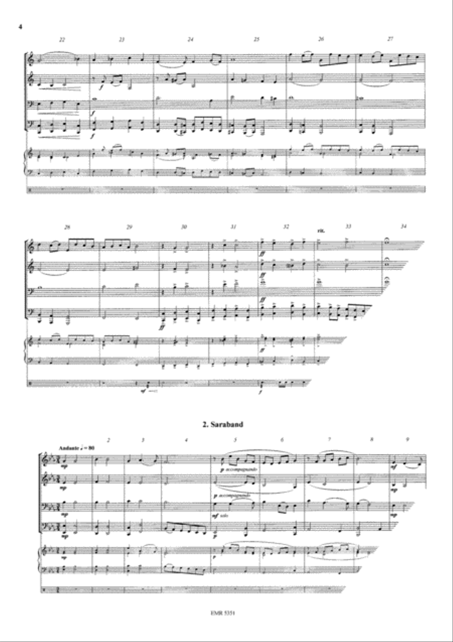 The King's Pleasure Brass Ensemble scores gallery preview page 4