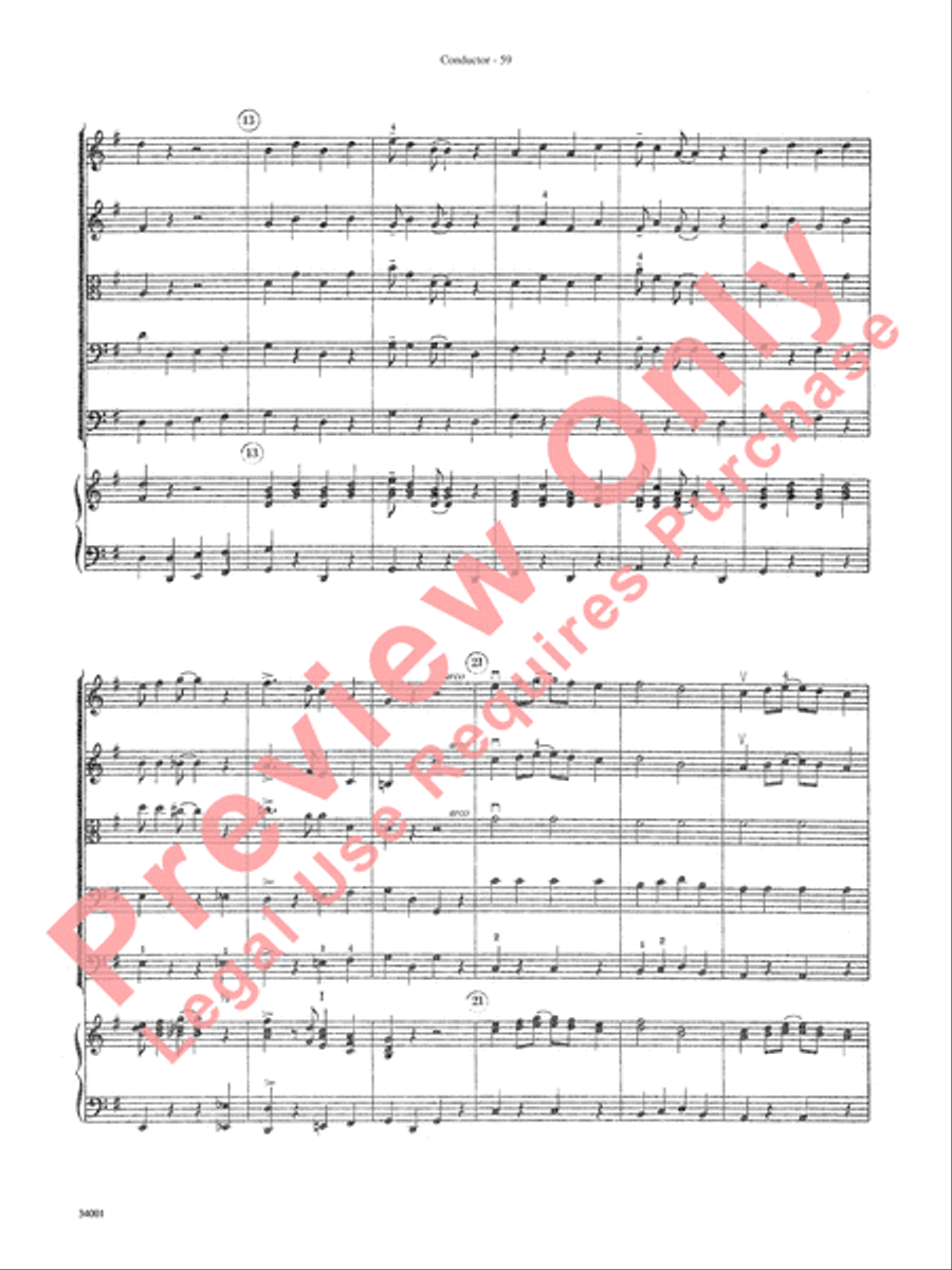 Classics from Merle Isaac String Orchestra scores gallery preview page 60