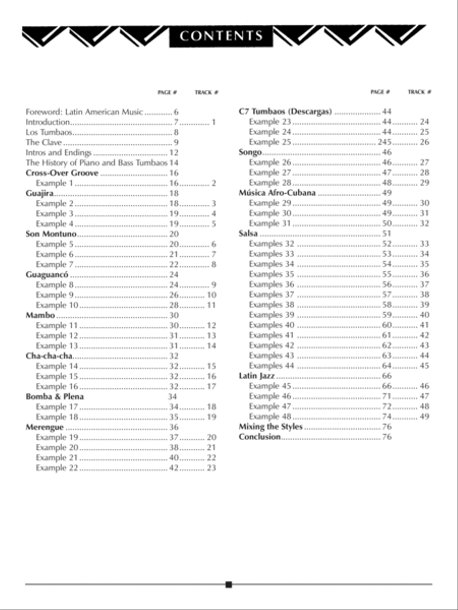 Afro-Cuban Keyboard Grooves Piano Method scores gallery preview page 2
