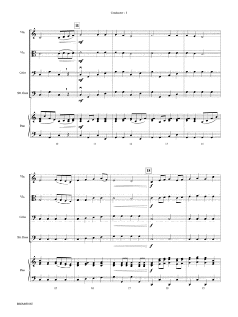America: Sweet Land of Liberty America: Sweet Land of Liberty String Orchestra scores gallery preview page 3