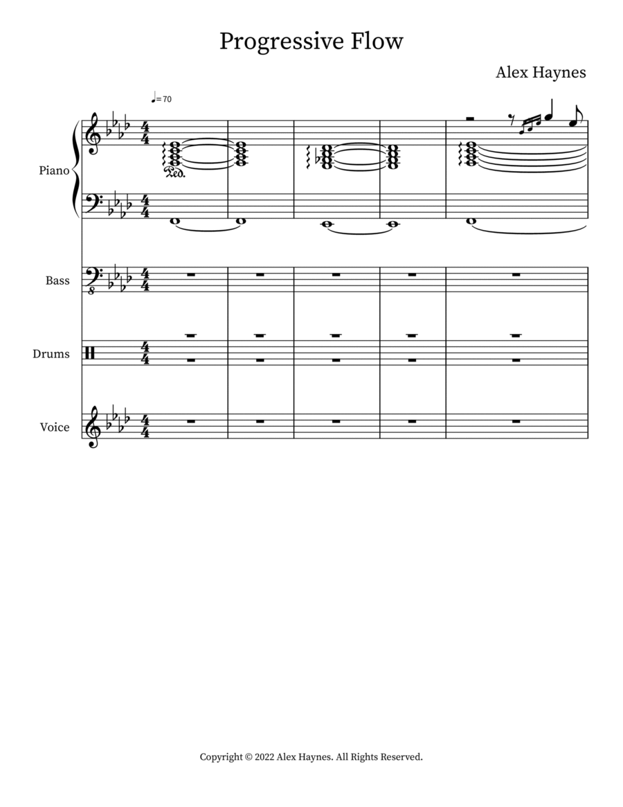 Progressive Flow Small Ensemble scores gallery preview page 1