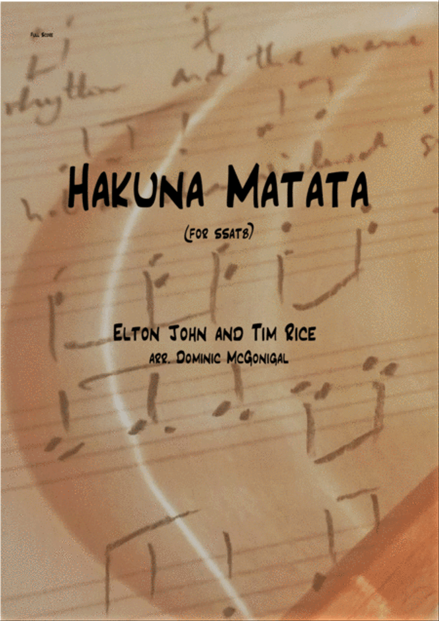 Hakuna Matata Divisi scores gallery preview page 1
