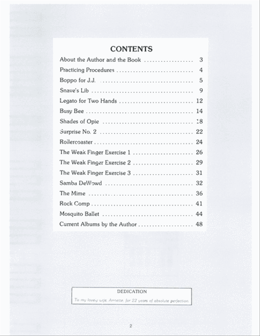 Jazz Exercises for the Piano, Volume 1 Piano Method scores gallery preview page 3