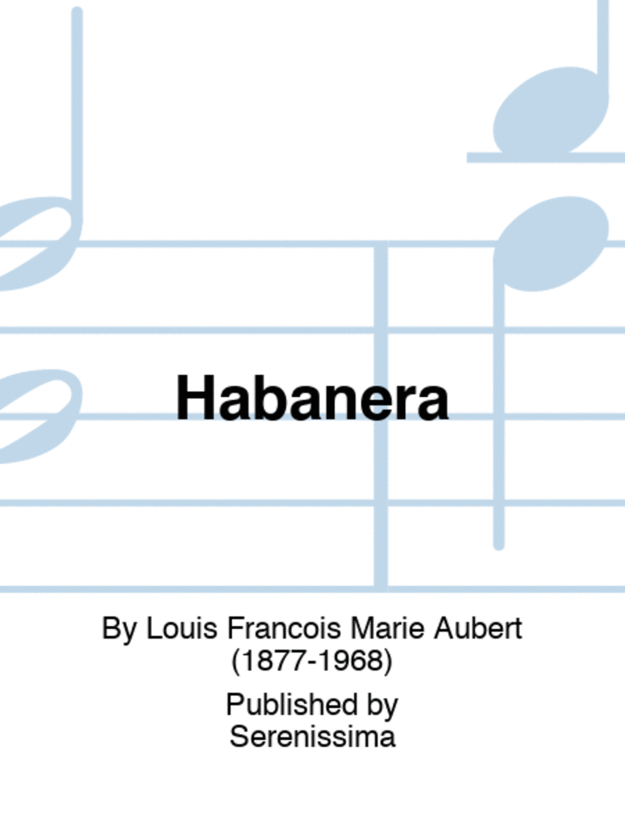 Habanera Orchestra scores gallery preview page 1