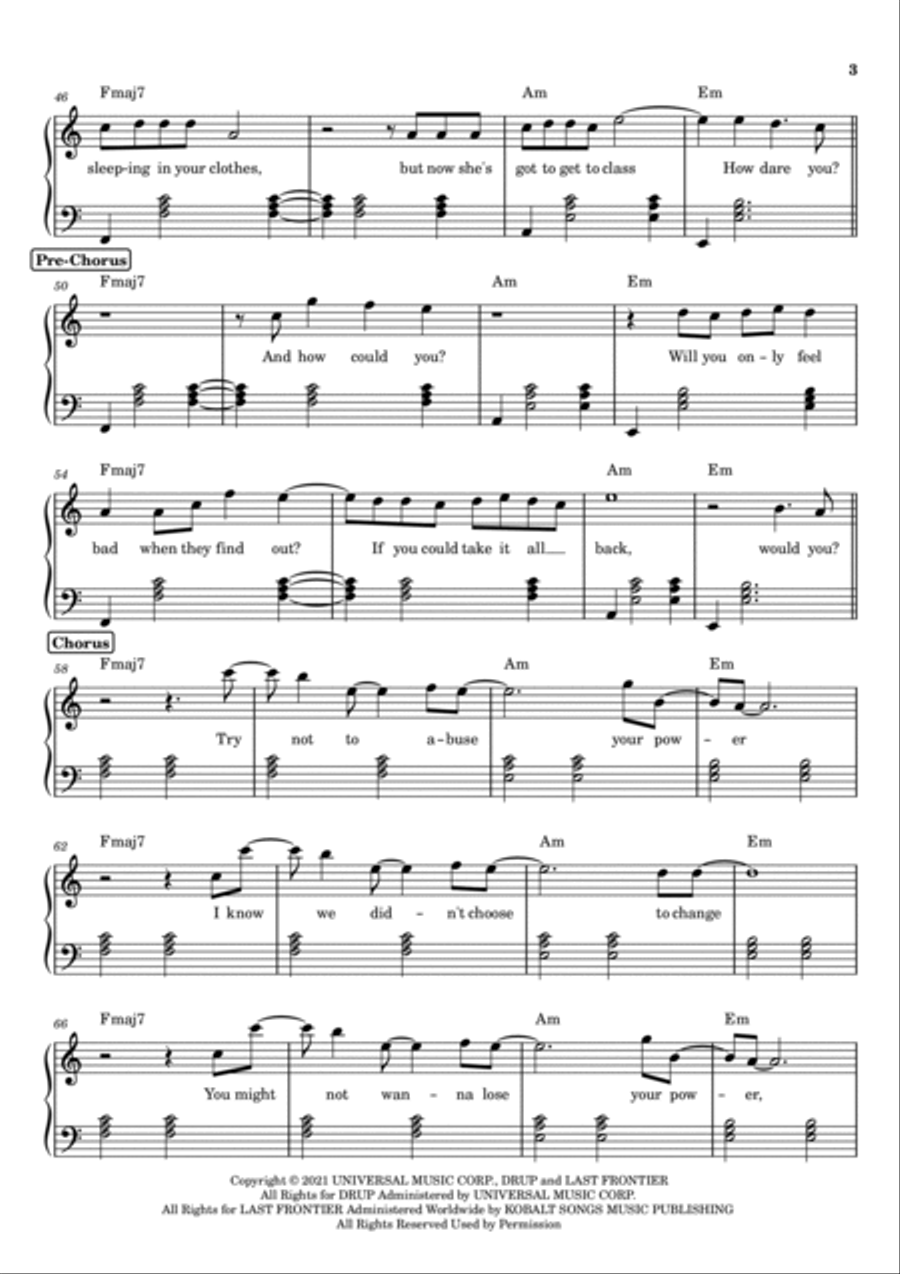 Your Power Voice scores gallery preview page 3