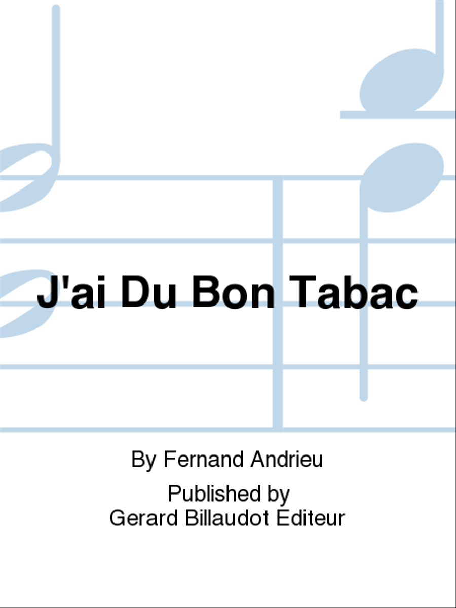 J'Ai Du Bon Tabac Trumpet Solo scores gallery preview page 1