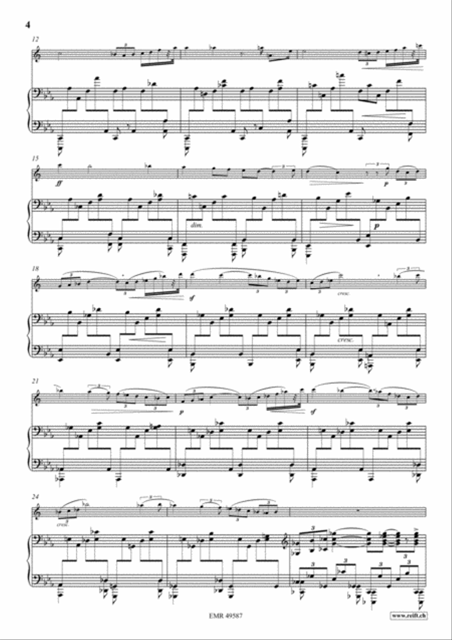 Etude Alto Saxophone scores gallery preview page 4