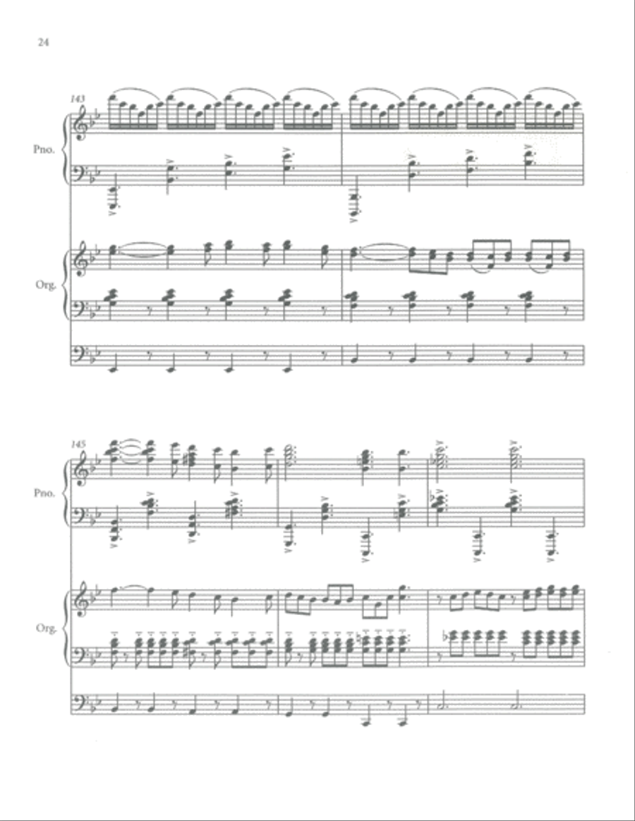 Mine Eyes Have Seen the Glory Organ scores gallery preview page 22
