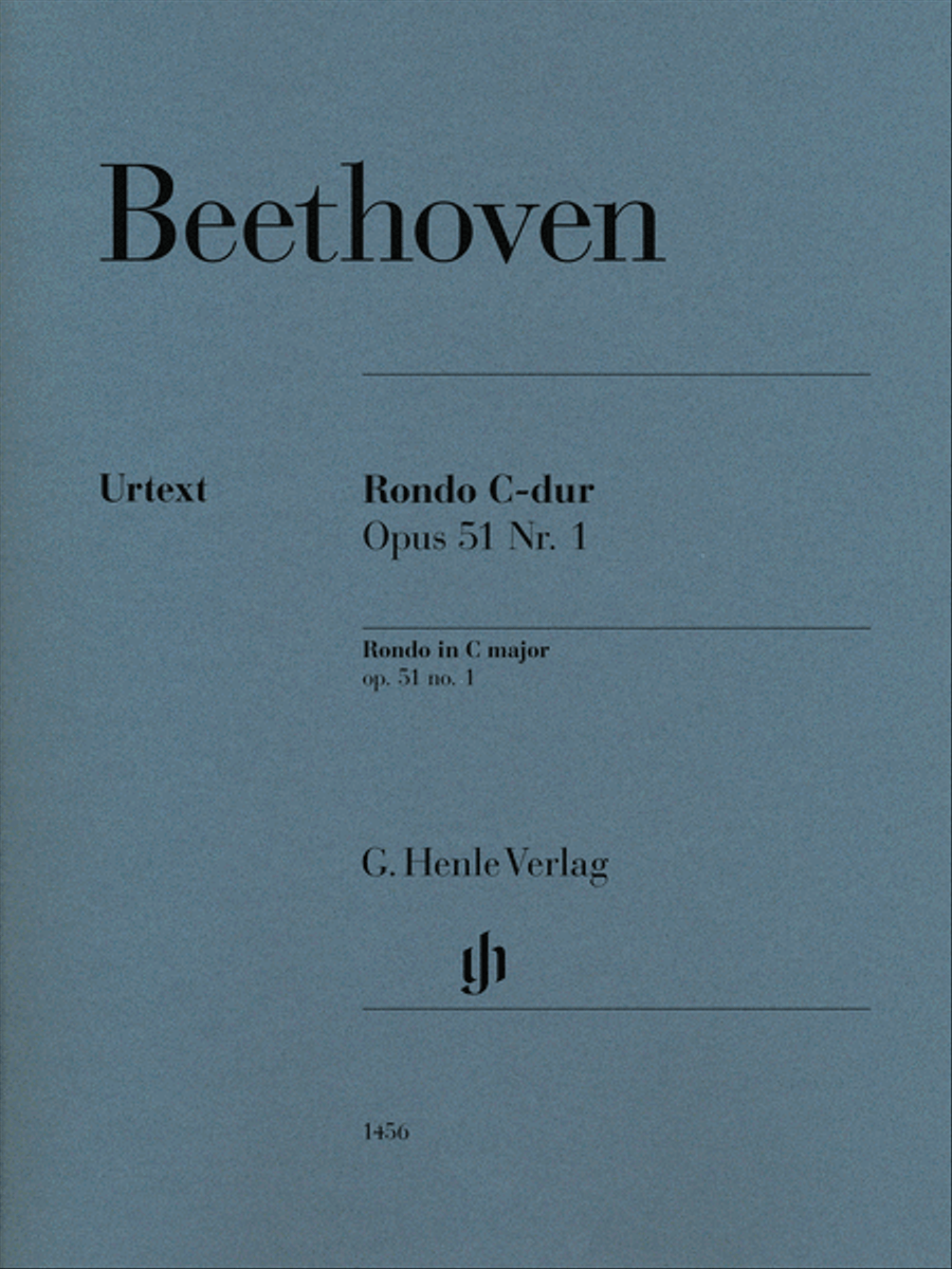 Rondo in C Major, Op. 51, No. 1 Piano Solo scores gallery preview page 1