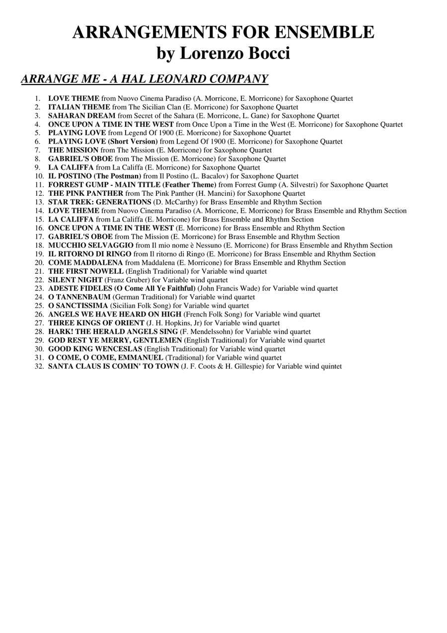 Angels We Have Heard on High Concert Band scores gallery preview page 3