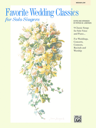 Favorite Wedding Classics for Solo Singers