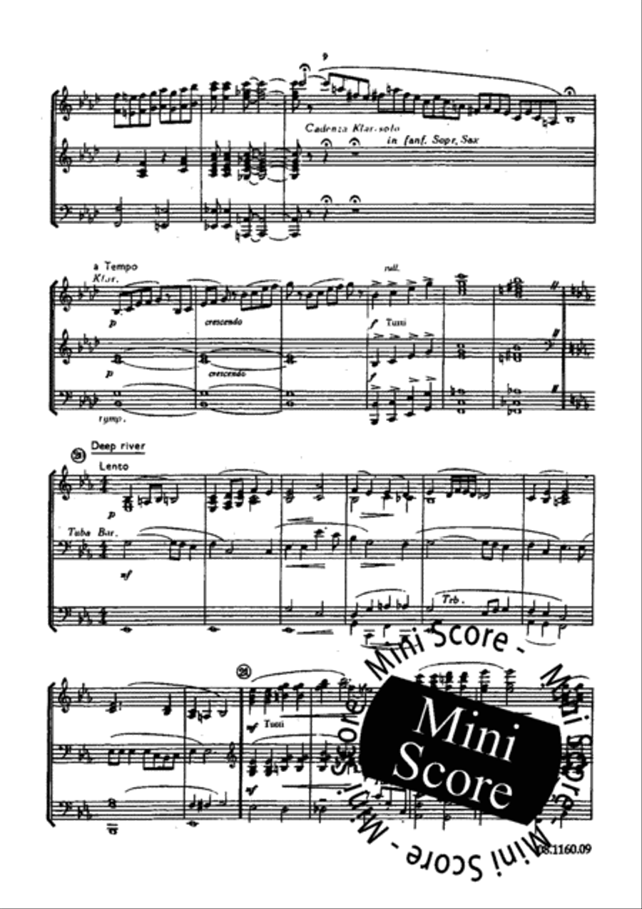 Gospel Rhapsody Gospel Rhapsody TTBB scores gallery preview page 13