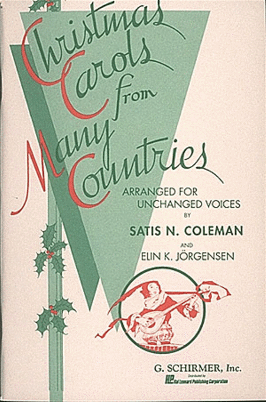 Christmas Carols from Many Countries Choir scores gallery preview page 1