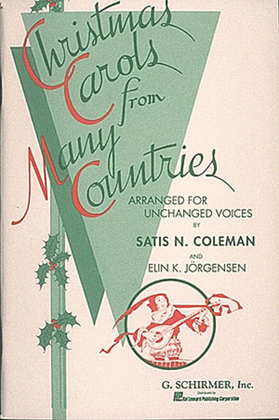 Book cover for Christmas Carols from Many Countries