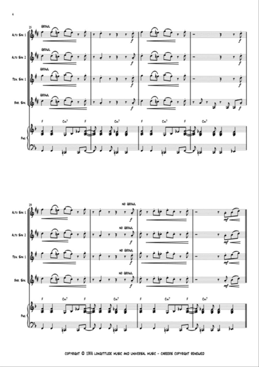 Tequila Small Ensemble scores gallery preview page 4