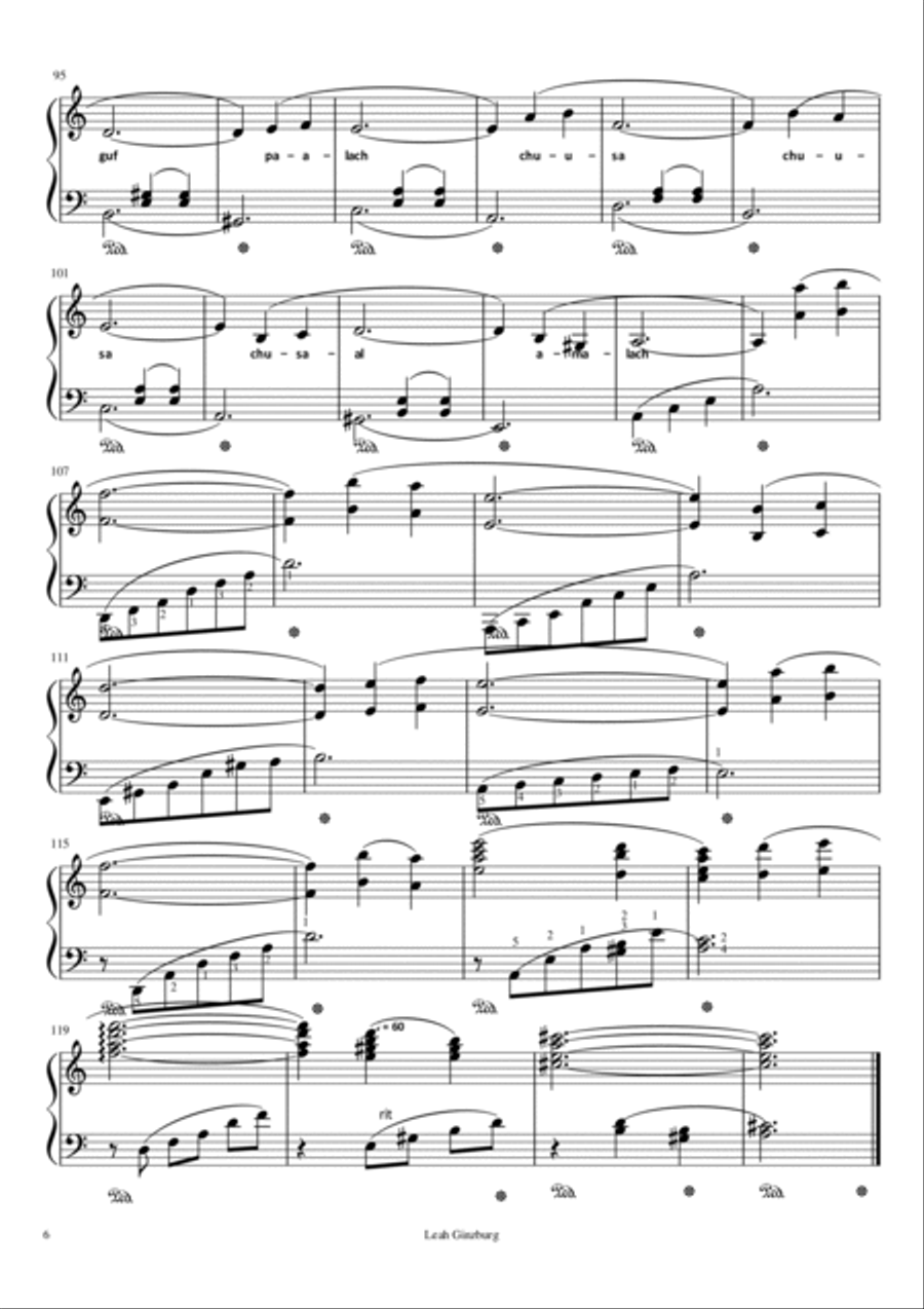 The Best of Carlebach Piano, Vocal, Guitar scores gallery preview page 6