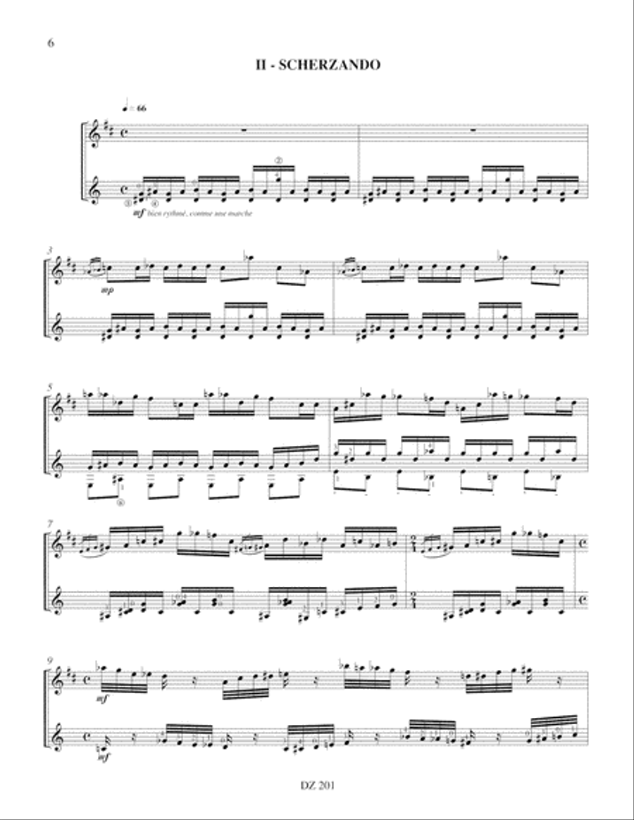 Suite espiègle Suite espiègle Flute scores gallery preview page 6