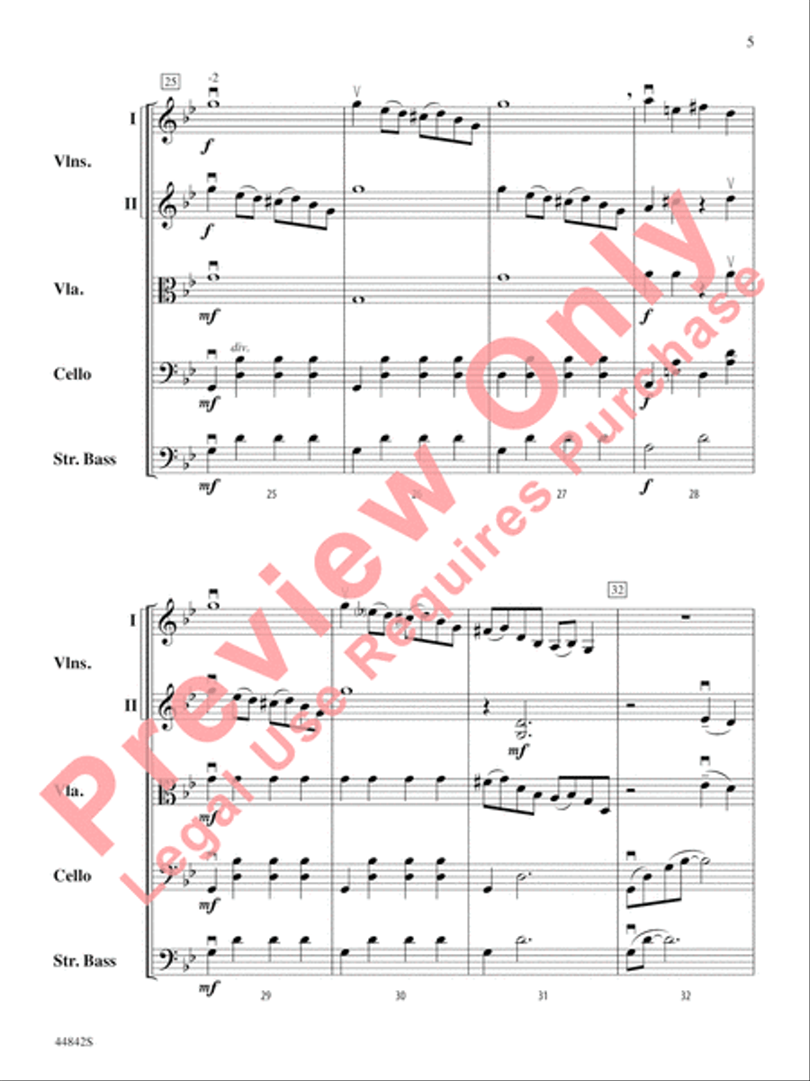 Russian Fantasy Russian Fantasy String Orchestra scores gallery preview page 6