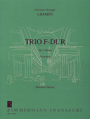 Book cover for Trio F major