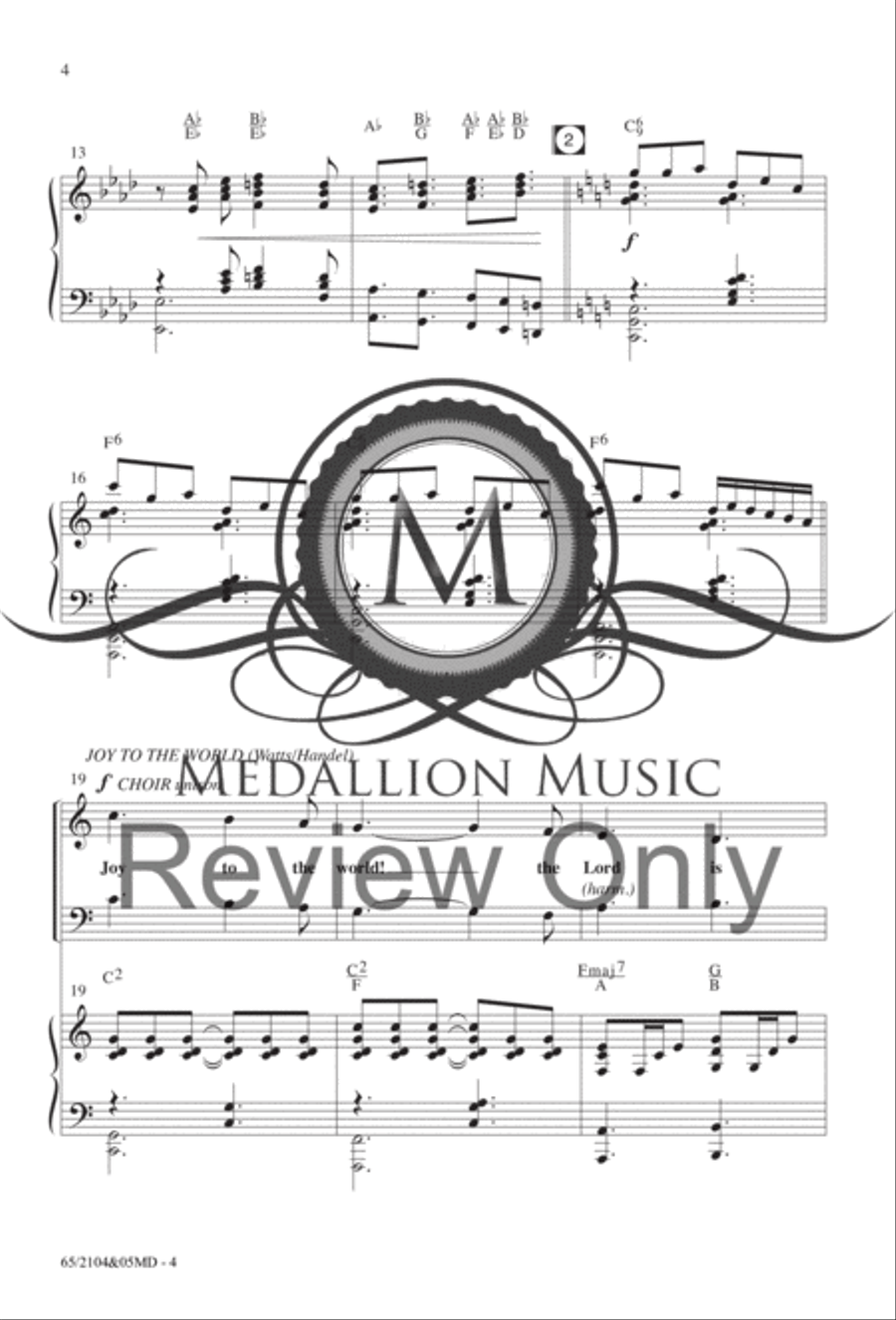 Love Made a Way - SATB with Performance CD 4-Part scores gallery preview page 5