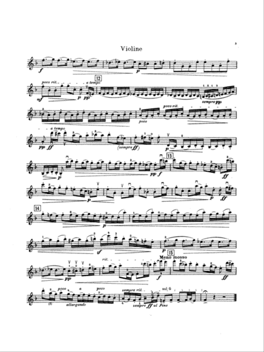 Reger: Suite in Olden Time, Op. 93 Violin scores gallery preview page 5
