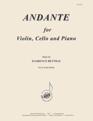 Andante For Vln, Clo And Piano