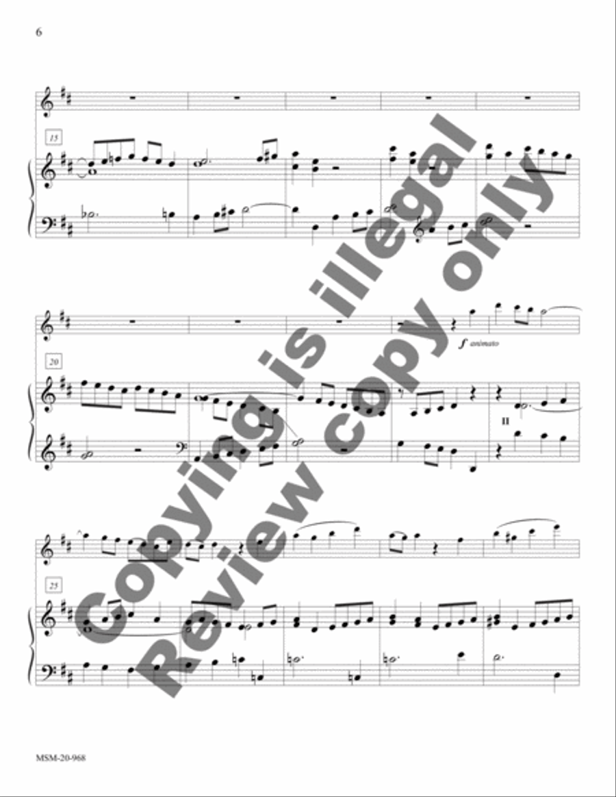 Suite in Classical Style Flute scores gallery preview page 4