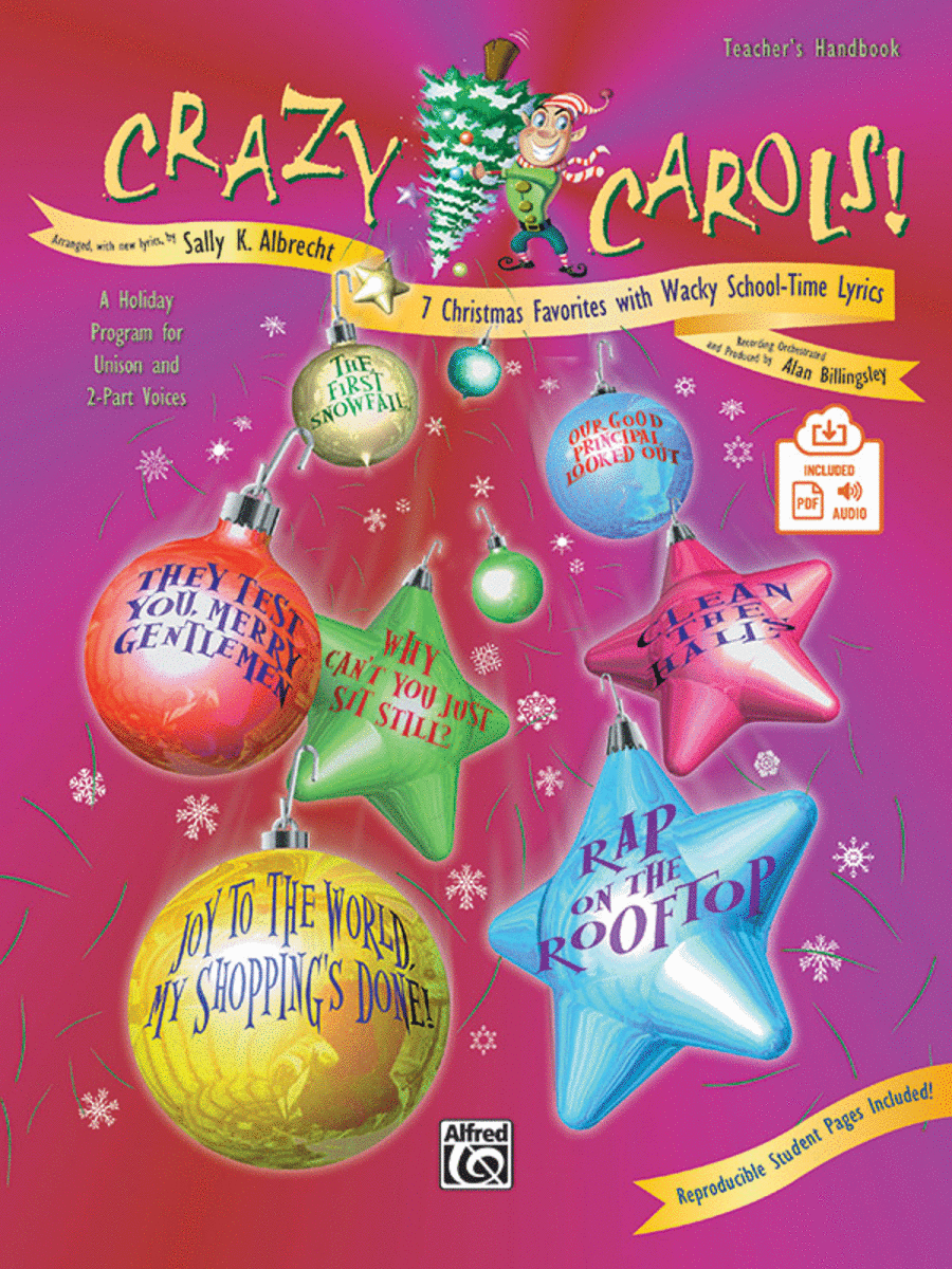 Crazy Carols! - CD Kit Choir scores gallery preview page 1