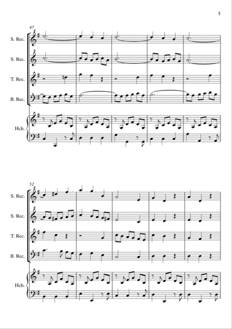 Guitar Trio 2 mov II Andante String Trio scores gallery preview page 5