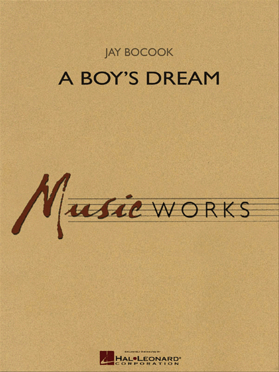 A Boy's Dream A Boy's Dream Concert Band scores gallery preview page 1