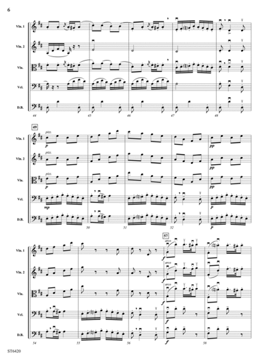 Hungarian Rhapsody No 9: Score